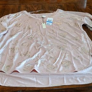 Women's high low blouse